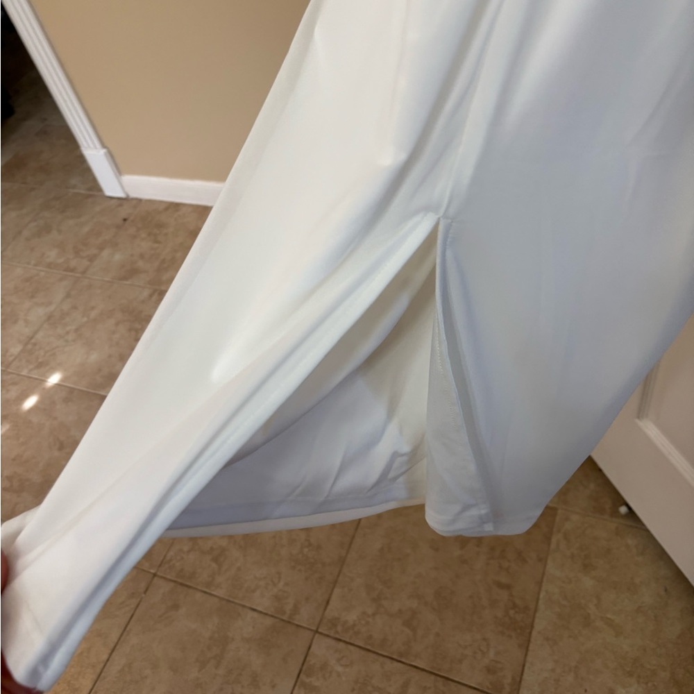 Lulus Elegant White Strapless Dress - Picture 9 of 10
